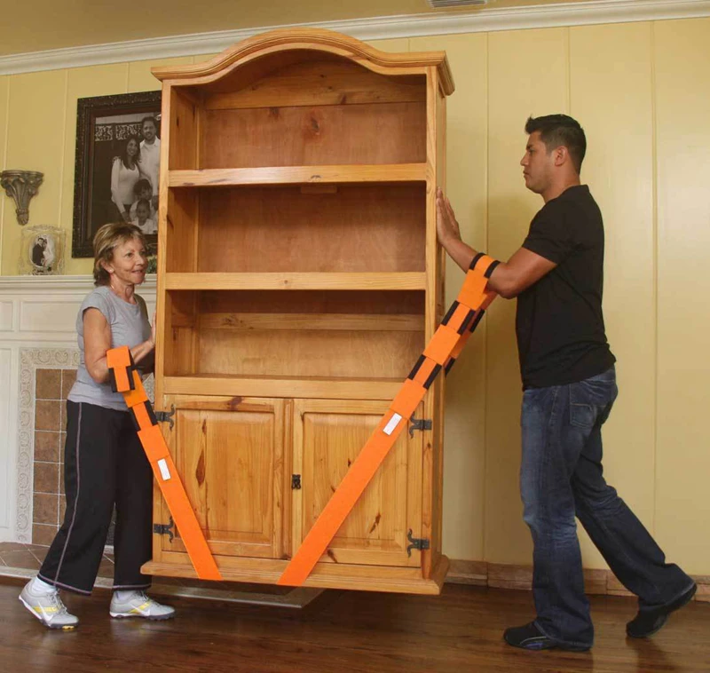 Оранжевые подвижные ремни для вилочного погрузчика предплечья подъемная и