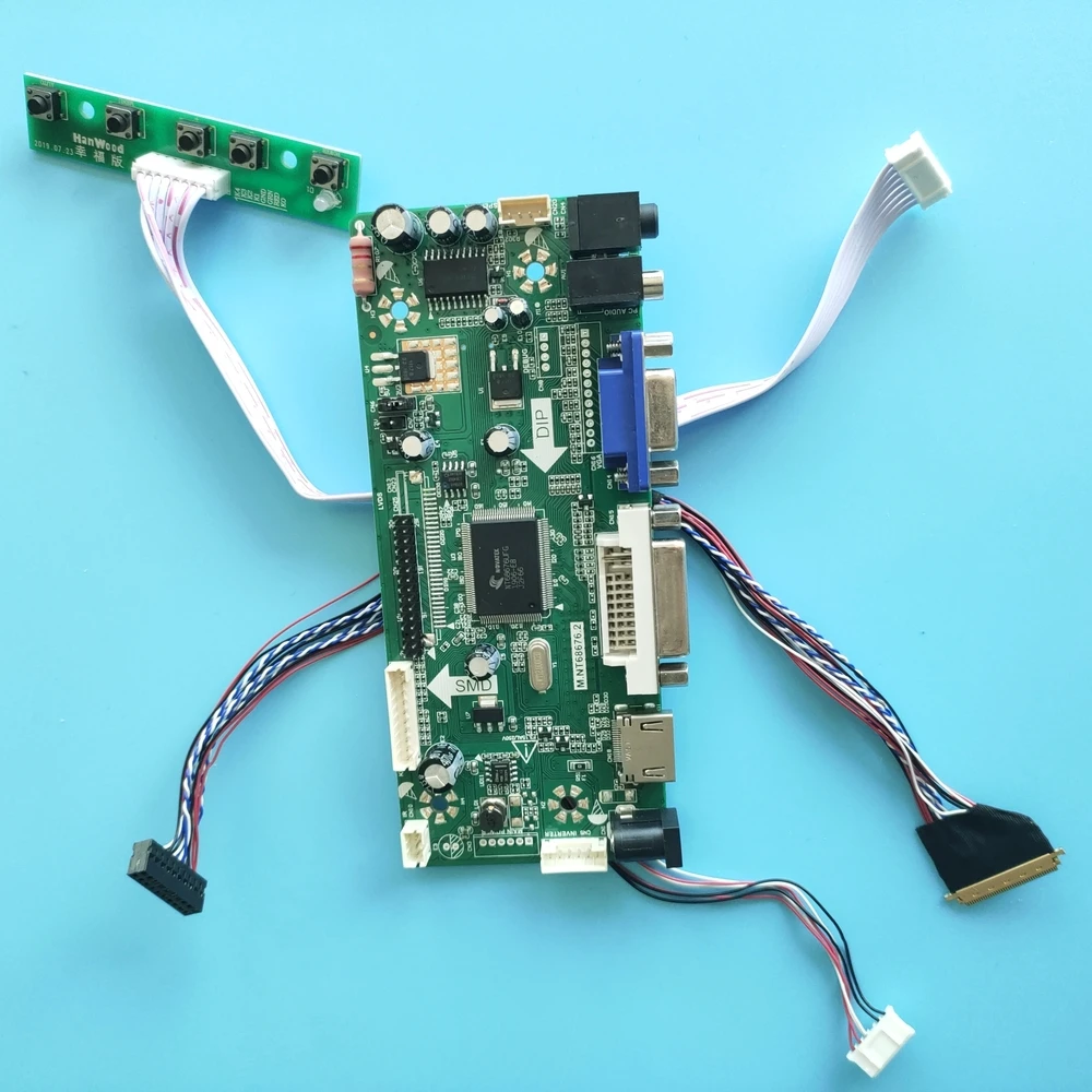 

Kit for LP156WH2-TLFA/LP156WH2-TLR2 M.NT68676 Screen Controller Board 15.6" 40pin 1366X768 LCD LED HDMI+DVI+VGA Display panel