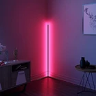 104 см простой RGB светодиодный напольный светильник, современный настенный угловой светильник, красочный светильник для спальни, атмосферный светильник для клуба, домашний декор, освещение для помещений