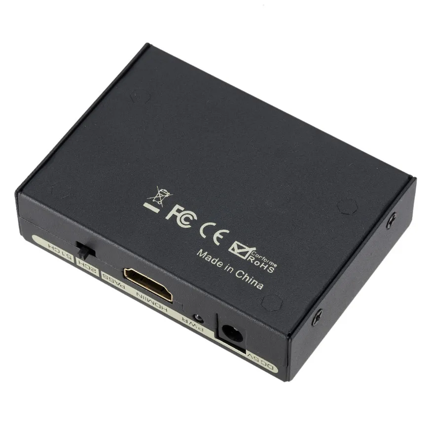 Аудио конвертер HDMI 5.1CH адаптер экстрактора звука декодер усилителя DAC 1080P стерео