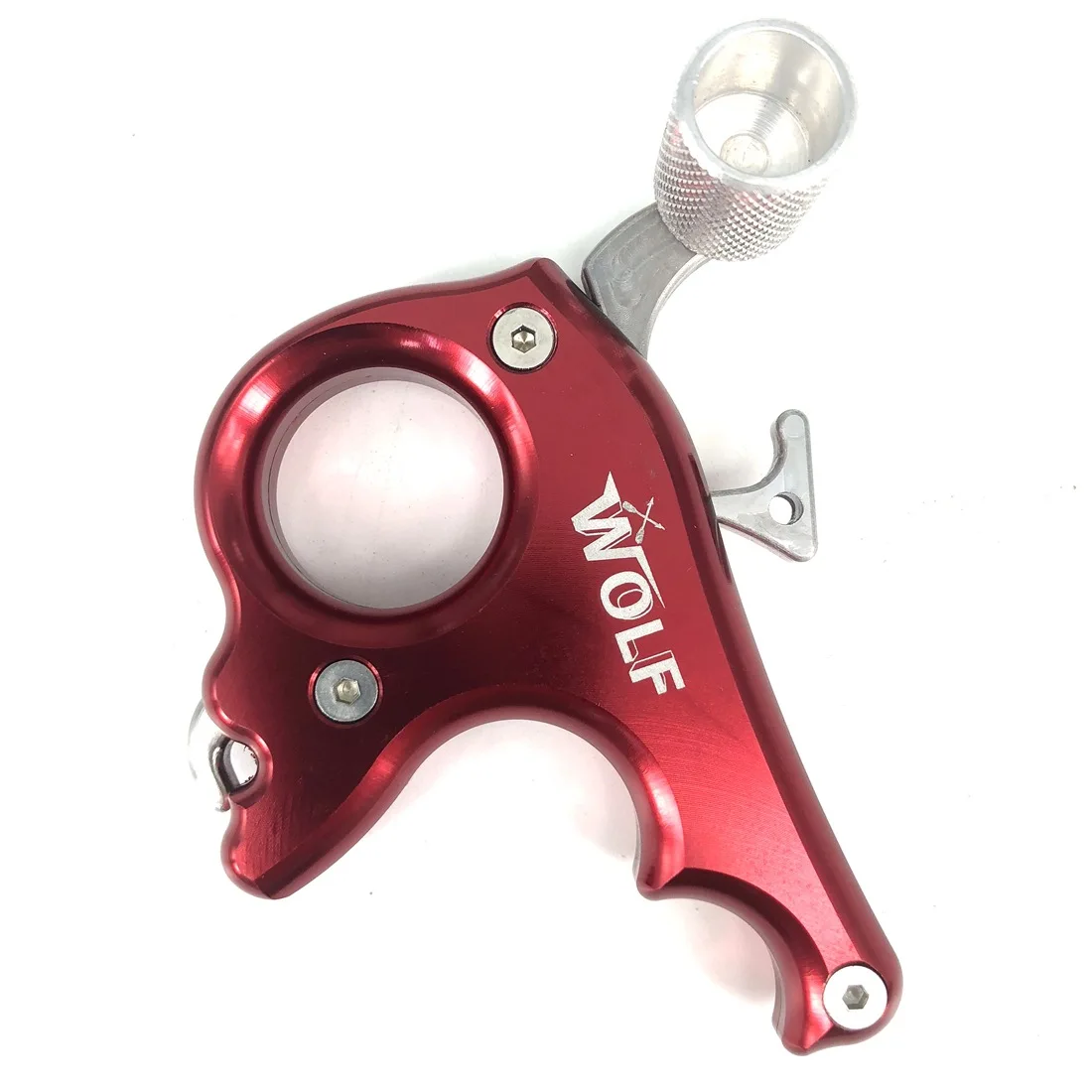 

3-Fingers Aluminum Alloy Release Aid Automatic Archery Caliper Release for Target Compound Bow Archery Shooting