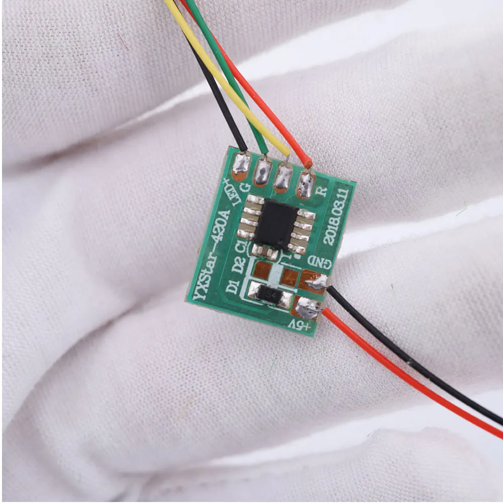 3 шт. модель шкалы HO N электрическая печатная плата светофор железнодорожный