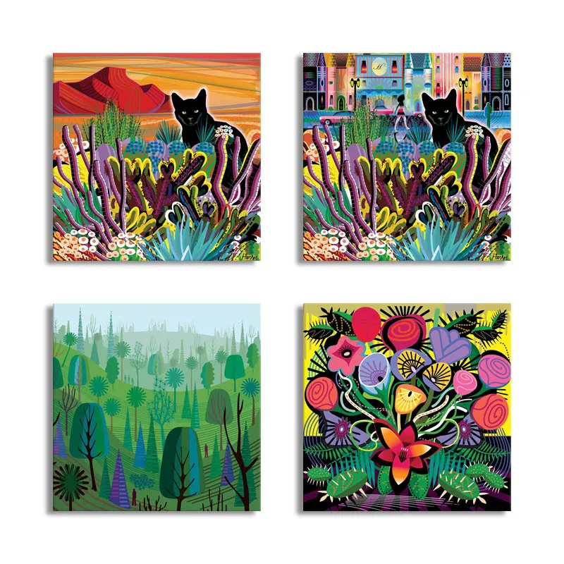 

Классическая картина маслом на весну, холст, Художественная печать, современная картина на стену, домашний декор, спальня, Декоративные плакаты без рамки