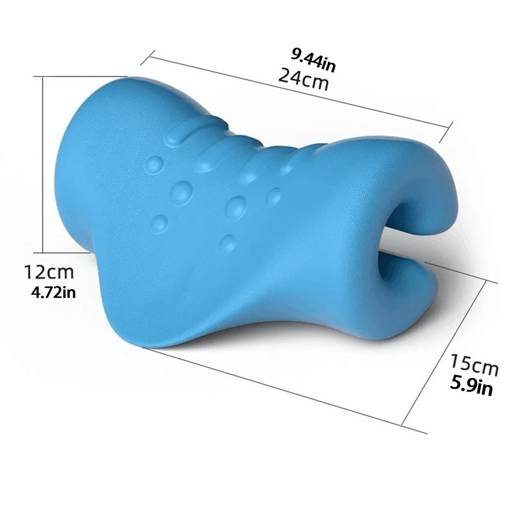 

Neck And Shoulder Relaxer Chiropractic Pillow Neck Traction Device Relieve Pain And Cervical Spine Massage Pillow