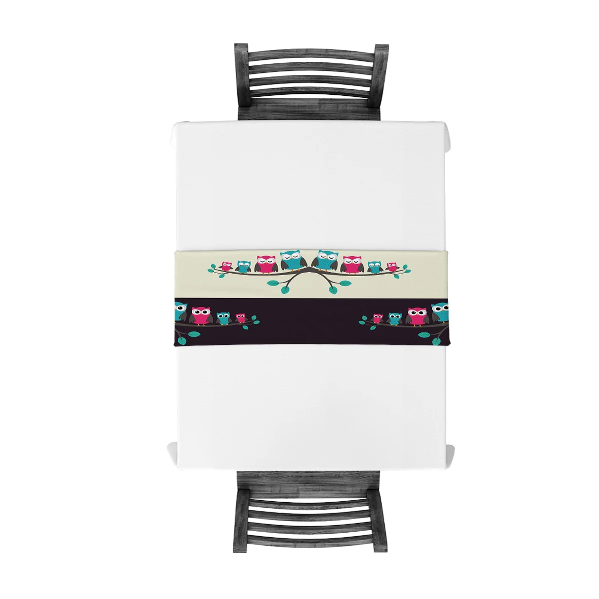 1 шт. мультфильм животных с милой совой в дневное и ночное время Настольная