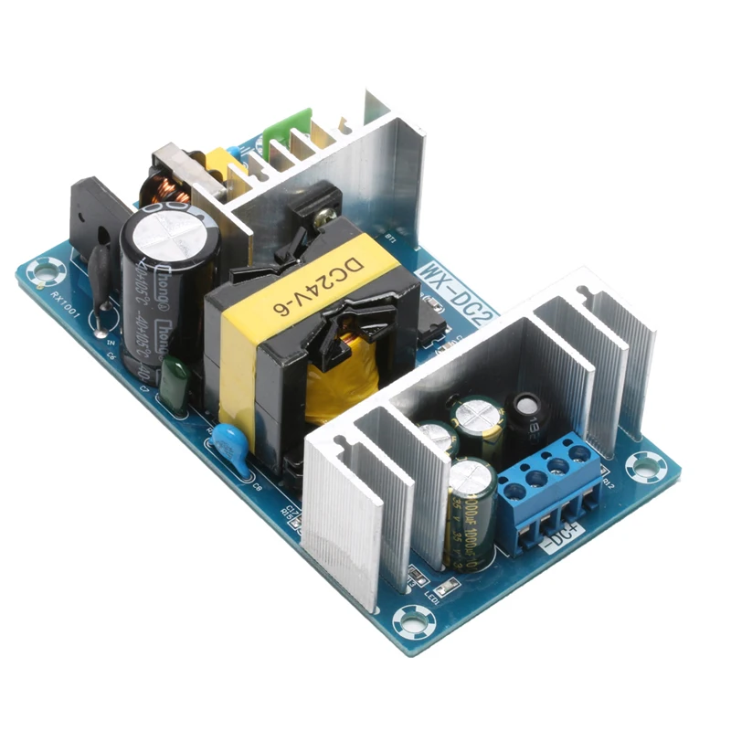 High-power Industrial Power Module Bare Board Switching Supply DC WX-DC2416 24V6A | Электроника