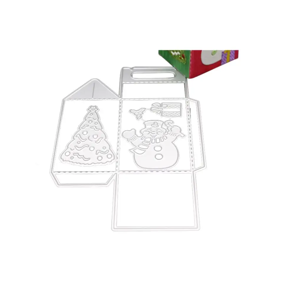 DIY углеродистая сталь металл резки штампы Рождество 2019 для скрапбукинга конфеты