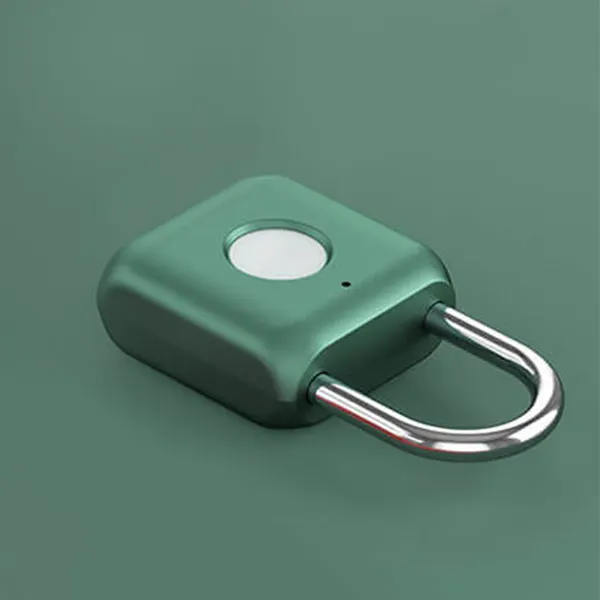 Зеленый Xiaomi Mijia YD Умный Замок, работающий по отпечатку пальца Padlock Kitty Hardcore technology отпечаток пальца открытый умный дом путешествия офисный безопасный - Цвет: Зеленый
