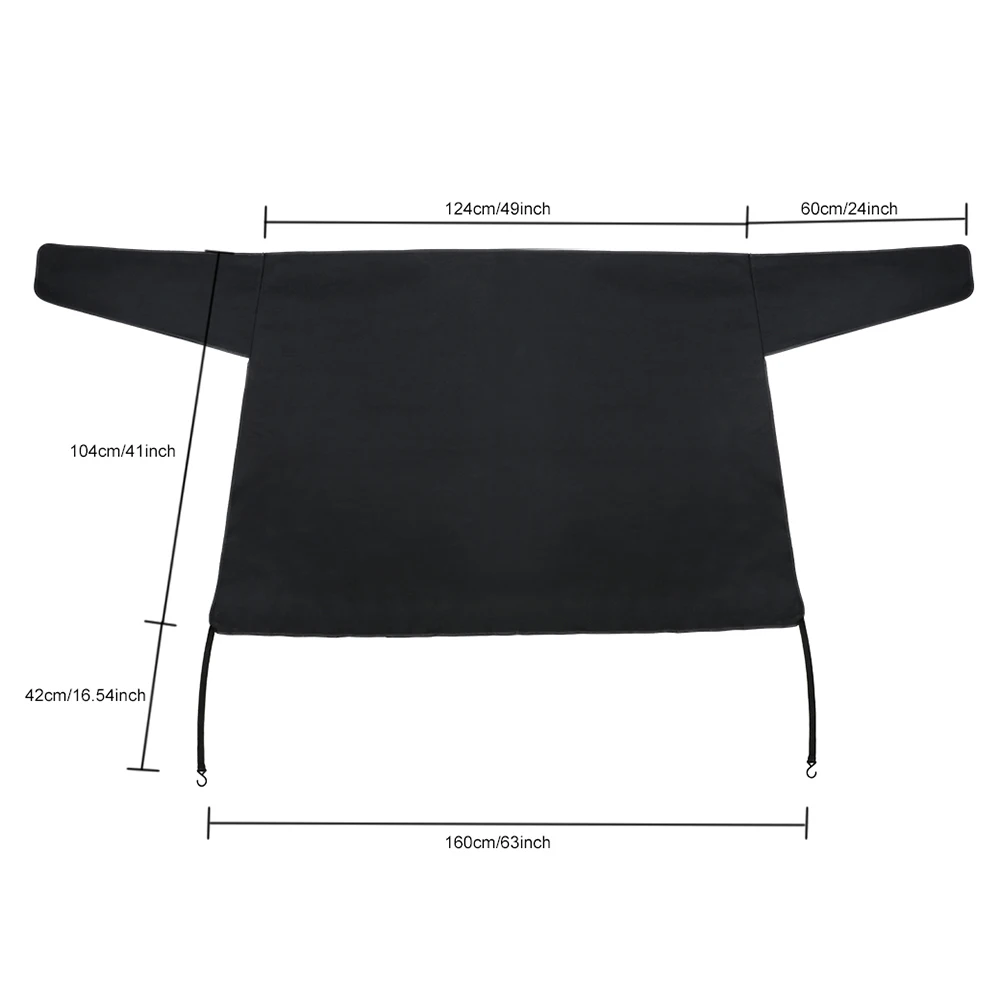 

VODOOL Car Rear Snow Ice Protector Visor Sun Shade Windshield Cover 41x63'' Block Cover Rear Block Window Windshield accessories