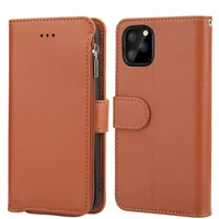 flip wallet case for iphone 12 mini 11 pro max se 2020 zipper leather case for iphone xs xr x 6 6s 7 8 plus 5 s card phone cover