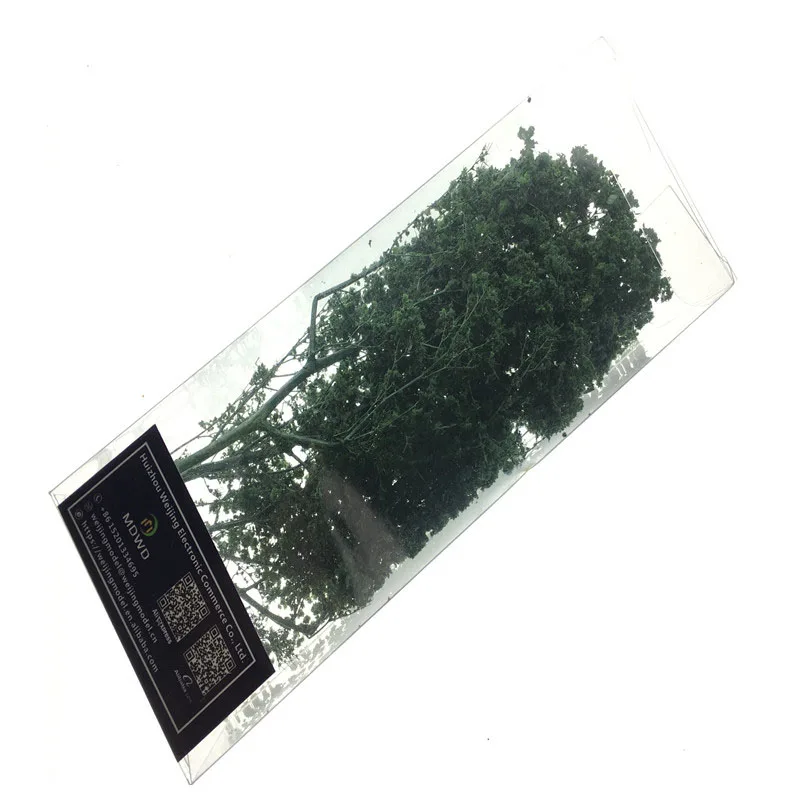 Моделирование здания растения DIY сцена Игрушка желтый зеленый поезд диорама