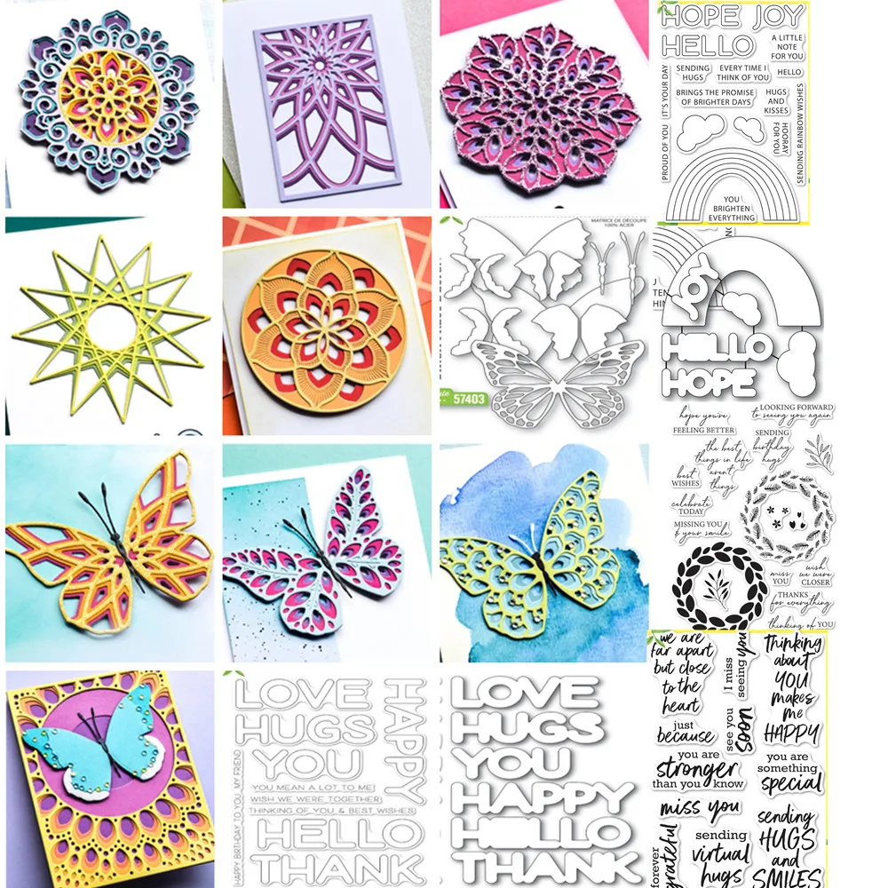 

butterfly Clear Stamp / seal for DIY Scrapbooking / Album Decorative Clear Stamp Sheets A462