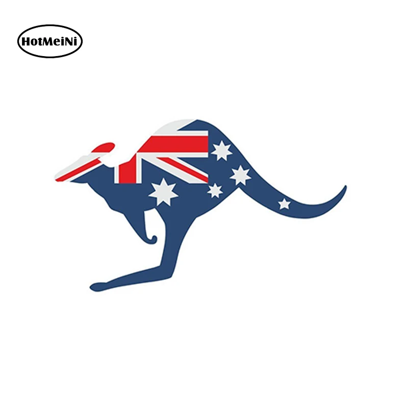 Автомобильный Стайлинг HotMeiNi австралийский виниловый стикер кенгуру для