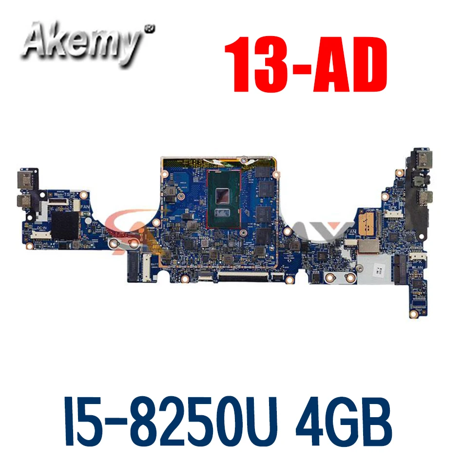 

Материнская плата для ноутбука HP ENVY 13-AD, 939646-601, 939646-001, 6050A2923901-MB-A01, бритья 4 Гб, тест 501