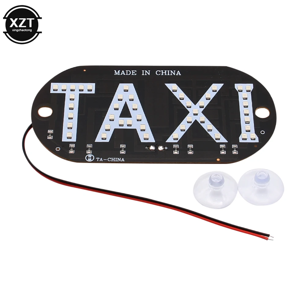 Светодиодный индикатор лобового стекла для такси 12 В | Автомобили и мотоциклы