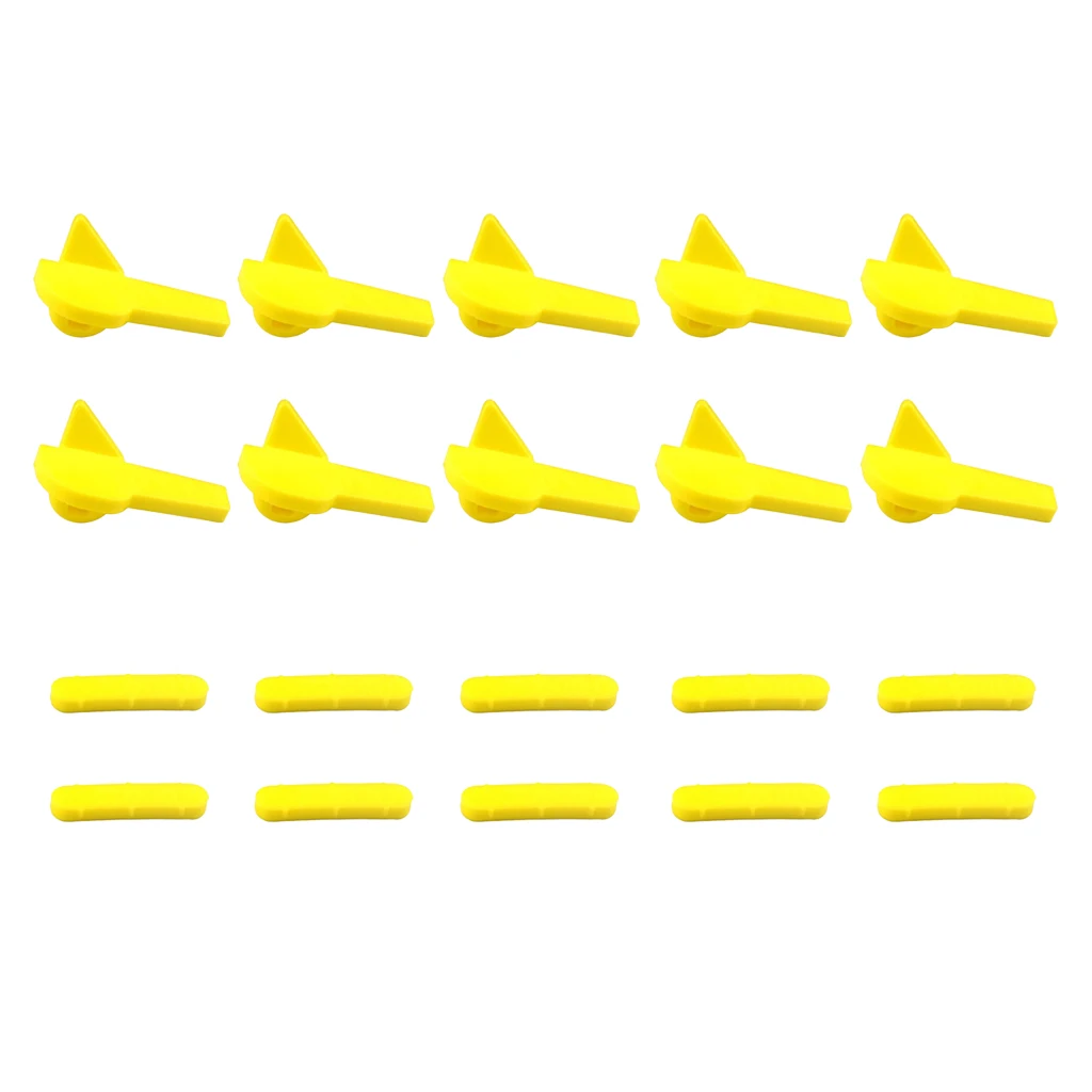 

20x 57mm Auto Duck Head Inserts Tires Accessories Nylon Plastic Protective Bird