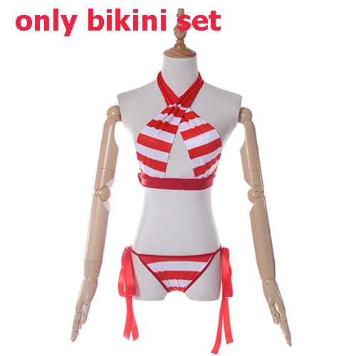 only bikini set Fate Grand Order Нерон Клавдий Цезарь Огастус купальный костюм костюмированная игра костюм сексуальный бикини Fate/Экстра меч Косплей Костюм Купальники - Цвет: only bikini set