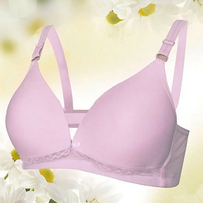 Новинка Женская однотонная одежда для грудного вскармливания Бюстгальтер