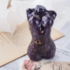 Форма силиконовая для мужского и женского тела, мини-3D молд из эпоксидной смолы для создания скульптур человеческого тела сделай сам, Свеча инструменты для творчества