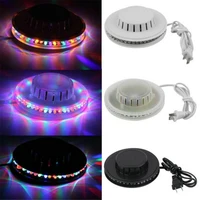 8w 48leds rgb auto color changing rotating sunflower ufo led stage light bar disco dancing party dj club pub music lights