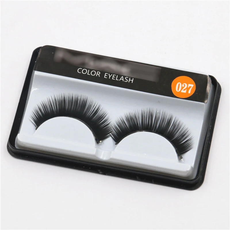 

Explosion Hot Sale 027 Pair of False Eyelashes Handmade Natural Nude Makeup Eyelashes