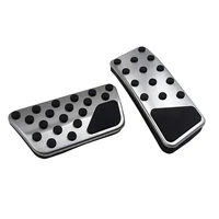 for jeep wrangler jl 2018 2019 jk 2007 2017 stainless steel car accelerator pedal brake pedals non slip pedal pads cover at 2pcs