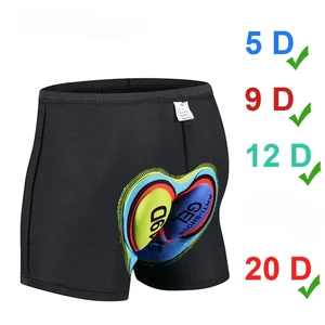 Cycling Shorts 5D 9D 12D 20D Mens Underpants Mountain Bike Shorts Bicycle padded Underwear For Bicycle Downhill vtt short