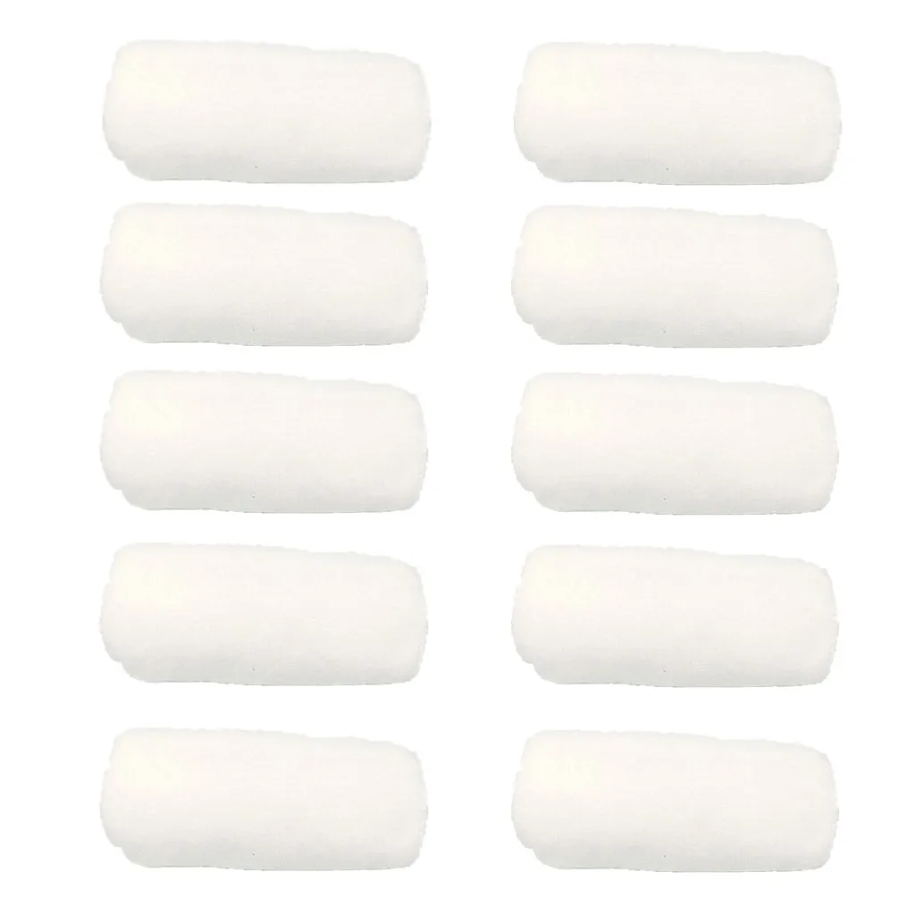 

10 pieces of white soft microfiber fabric face towel hotel bath towel dish cloth hand towel portable terry multifunctional #43