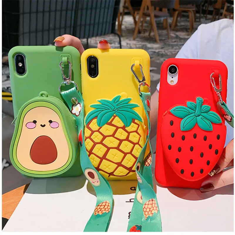 Чехол для iphone 11 pro 3D мультяшный кошелек сумка силиконовый чехол XS max 6 7 8 xr iphone12