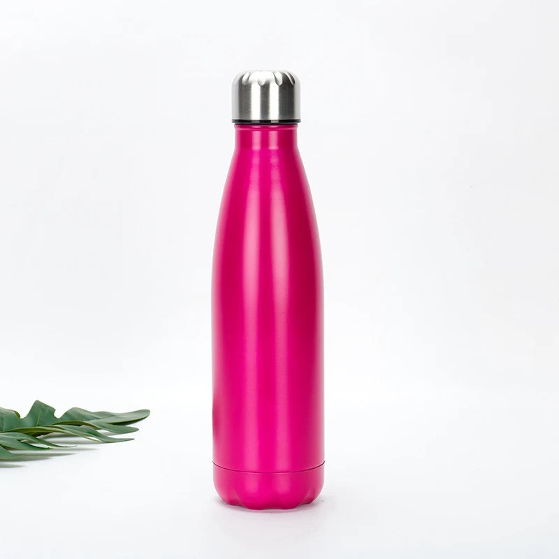 

Water Bottle Chilly Drink Flask Stainless Steel Gym 500ml Insulated Vacuum