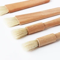 oil brush barbecue kitchen household brush round handle bristle baking brush for kitchenware cooking brush gadgets tools