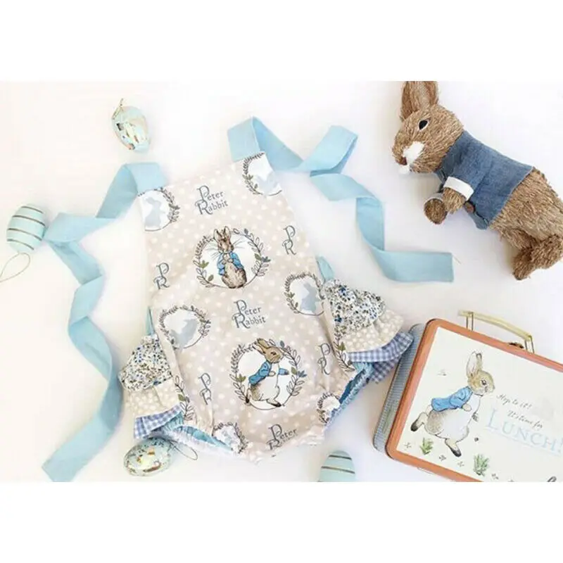 Пасхального кролика комплект одежды из 2 предметов для новорожденных мальчиков