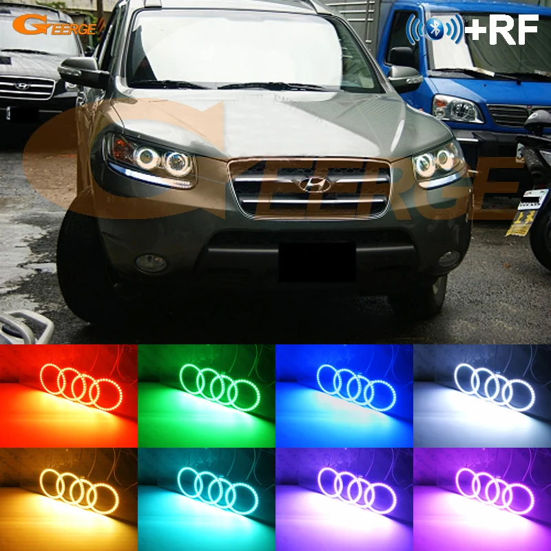Для Hyundai Santa Fe II CM 2007 2008 2009 2010 2011 2012 отличный Радиочастотный пульт Bluetooth приложение