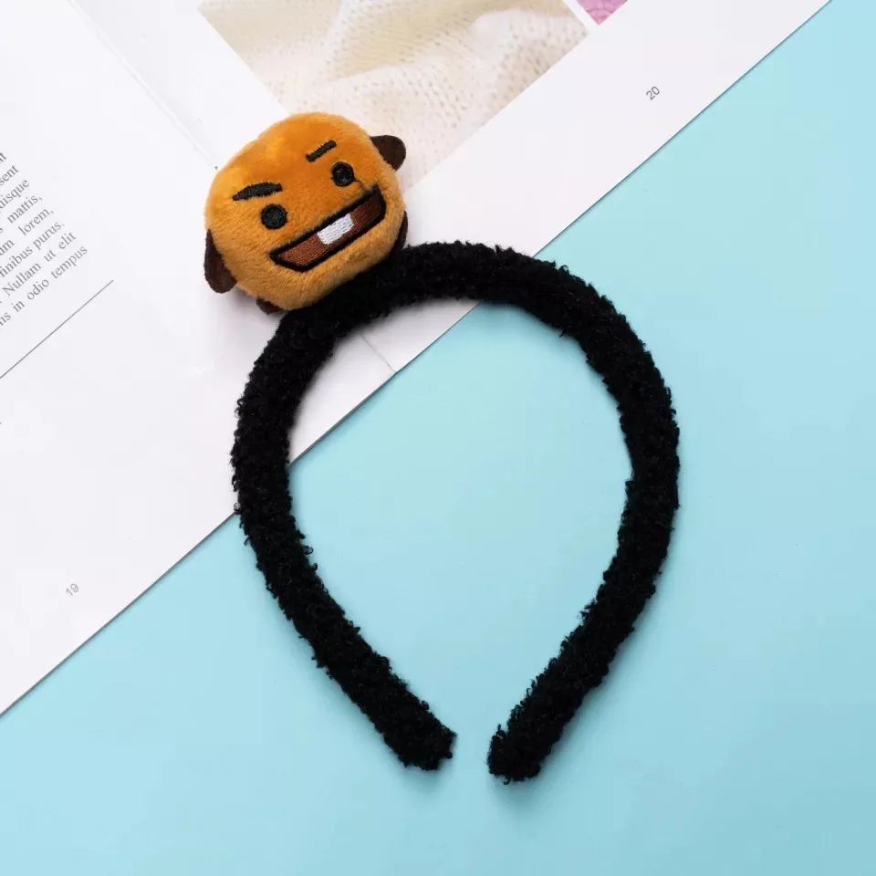 

JCBTSH Cartoon doll cute headwearlamb hair bundle haircard hair headband headwear headband