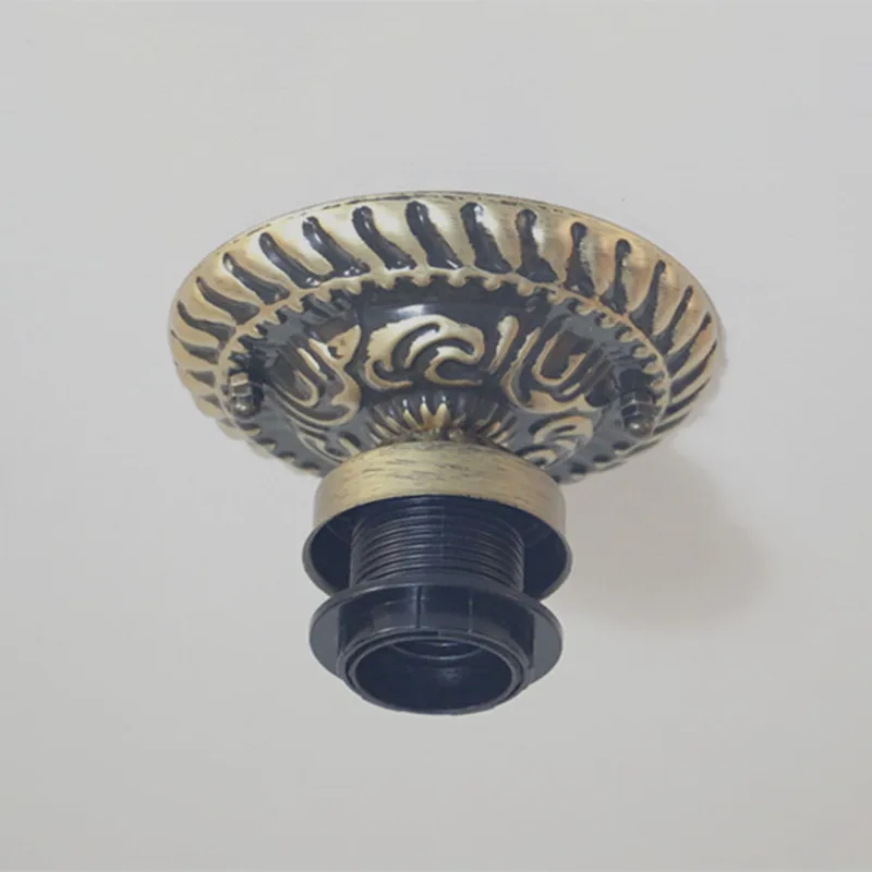 8-дюймовые винтажные потолочные лампы в стиле барокко лампа для коридора