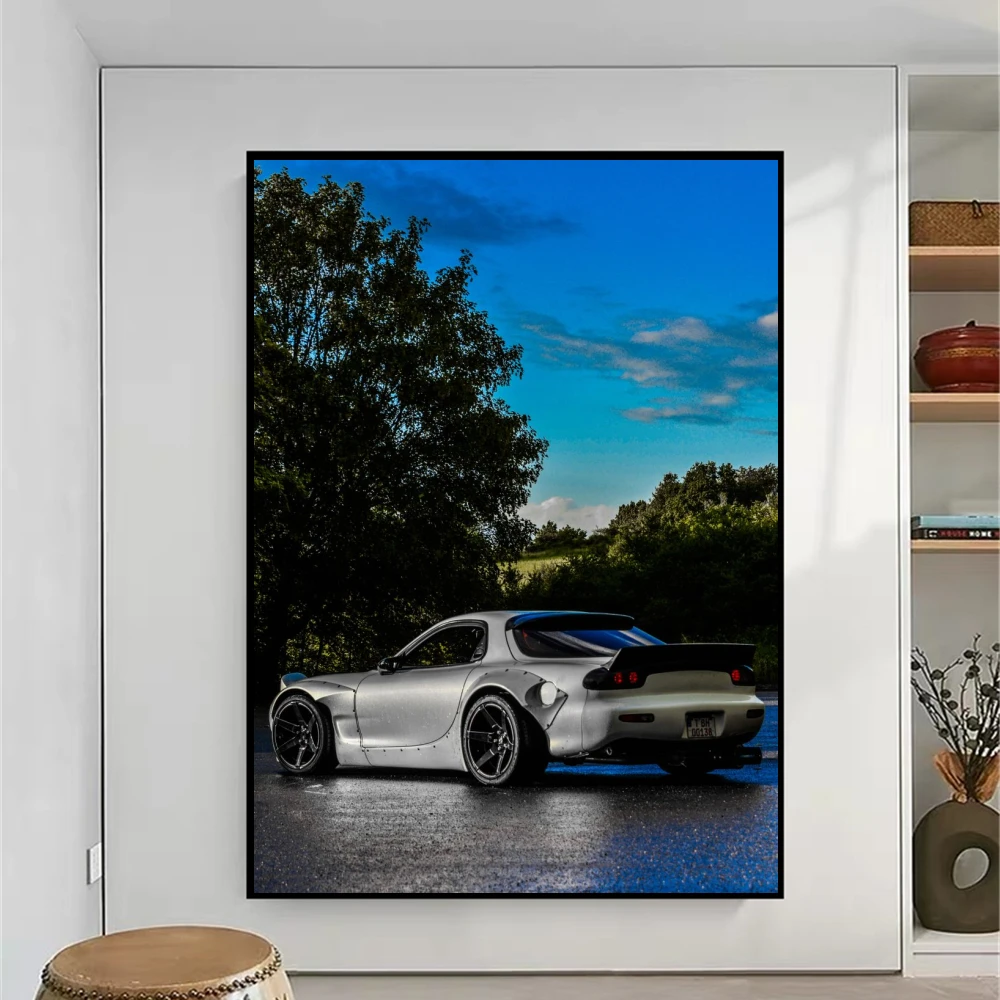 RX 7 автомобильный салон красоты украшения дома wall art Печать высокой четкости