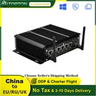 Мини-ПК Topton без вентилятора, Intel Core i7 10510U 8265U 6 LAN i211AT Gigabit Ethernet AES-NI 4 * USB3.0, брандмауэр-роутер pfSense, компьютер