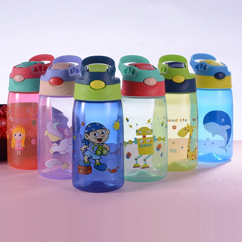 

New Children's Drink Cup Baby Straw Duckbill Water Cup Baby Men and Women Infants Portable Buttons for kids and Adult