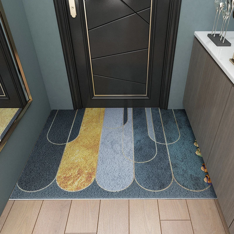 custom pattern hallway door mat carpet bathroom kitchen mat dustproof anti slip mats carpet freely cuttable entrance door mat free global shipping