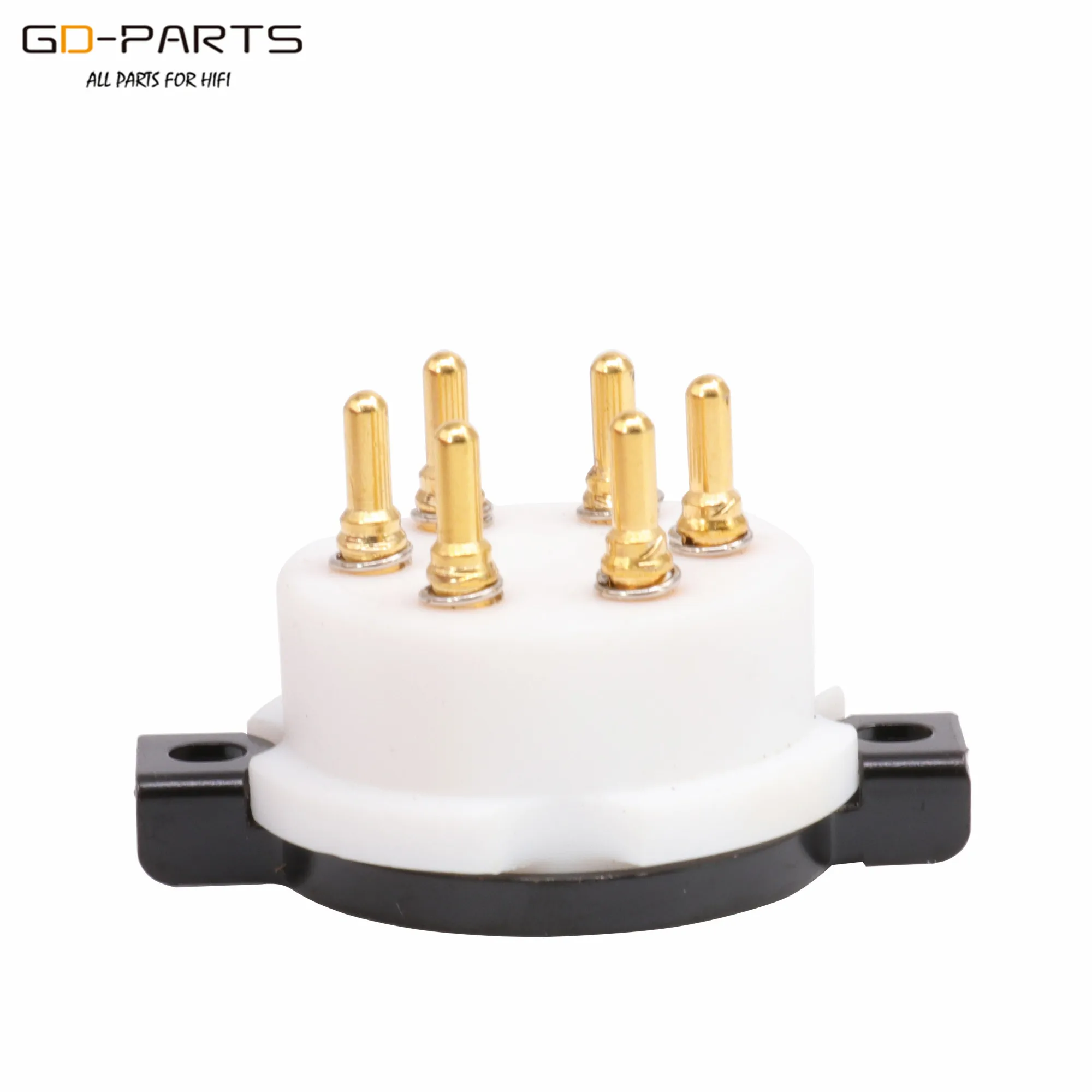 EIZZ High end 6pin PTFE вакуумная трубка розетка для WE310A 10J12S 41 6C6 позолоченные латунные