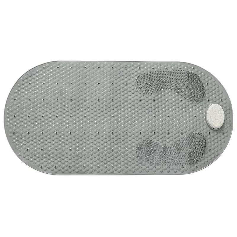 

Shower room new PVC toilet bathroom non-slip mat household bathroom grindstone floor mat shower room massage foot mat