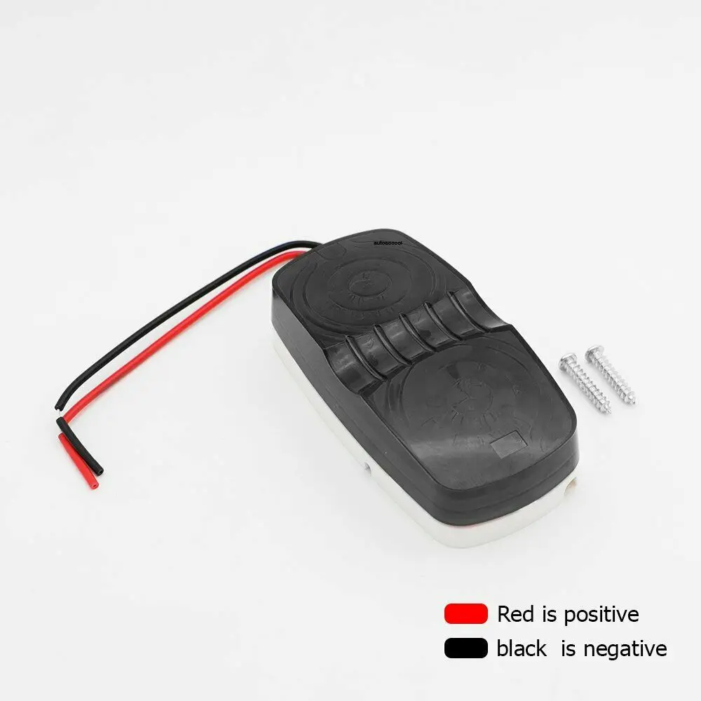 

White Marker Light Smoked Lens 4* Accessory Parts Replacement Durable High Quality New