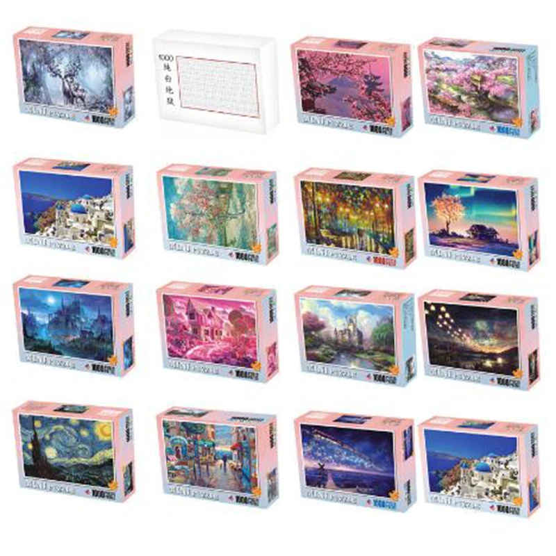 Детские пазлы пейзажи 1000 шт.|Пазлы| |