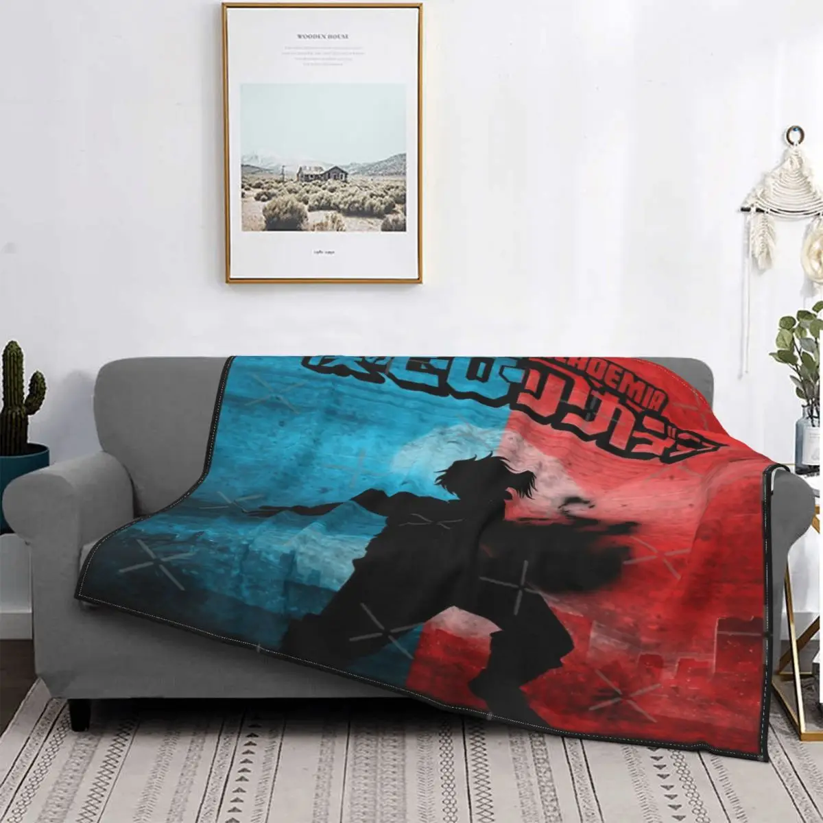 Shoto-Manta a cuadros para cama, manta ponderada para Picnic, Verano