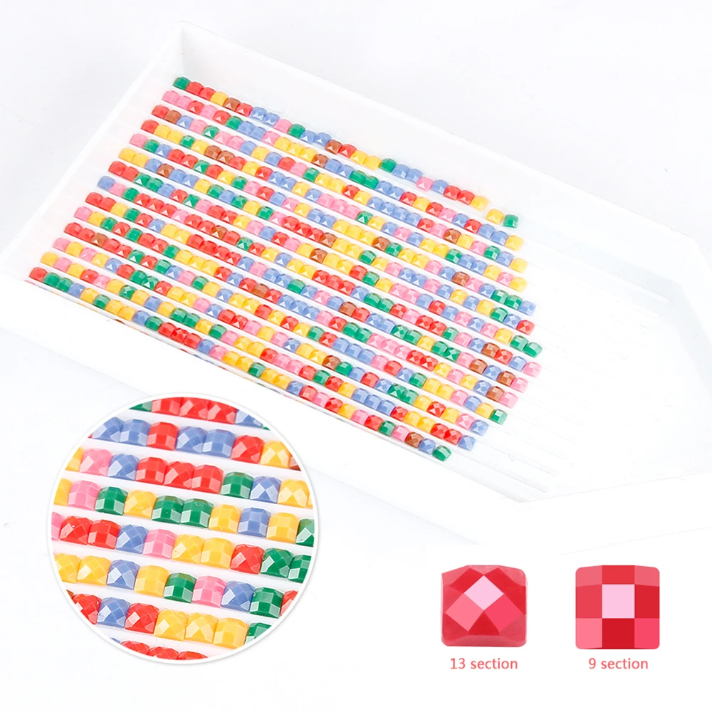 HUACAN полностью квадратная Бриллиантовая мозаика пейзаж Алмазная картина водопад