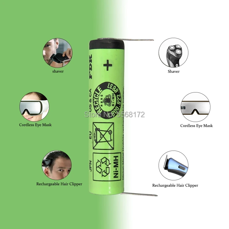 Аккумуляторная батарея 180 в Ni MH для Braun 1735 190S 1 5753 Cruzer Z3 Z4 Z5 Z6 2 + никелевая деталь