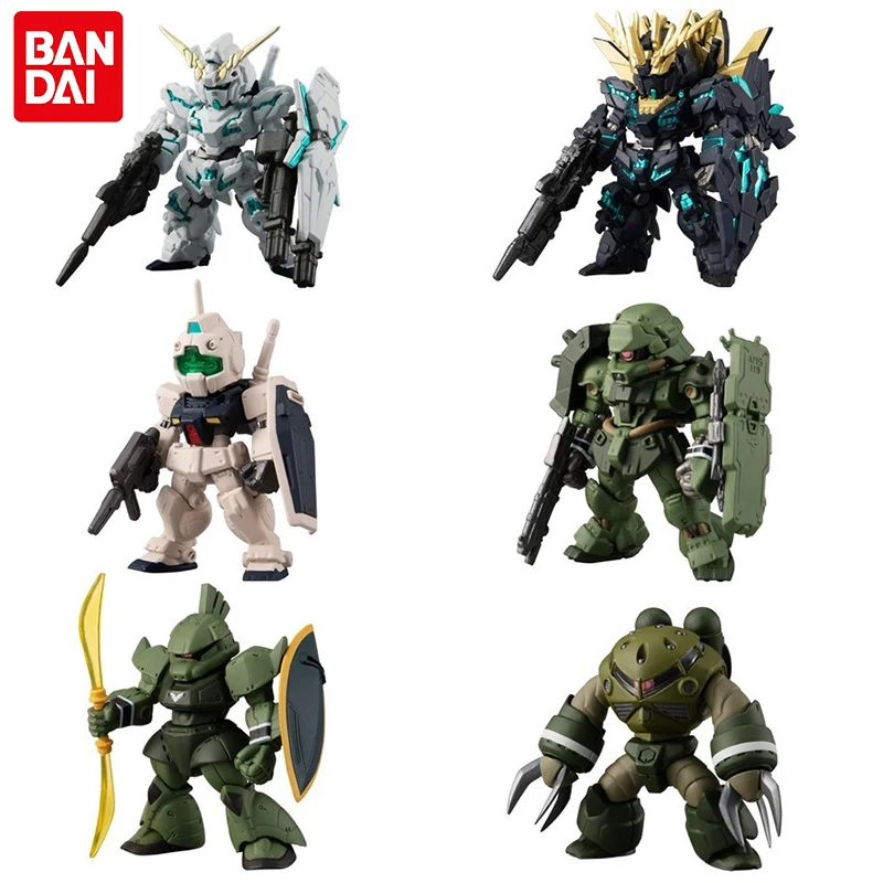 

Экшн-фигурка Bandai Gundam Fw GUNDAM Converge Uc, аниме специальный выбор, Коллекционная модель, детские игрушки для мальчиков, 6 шт.
