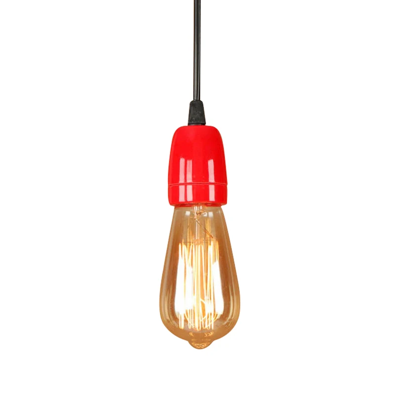 Домашний декор простой светодиодный светильник E27 Современная Подвесная лампа в