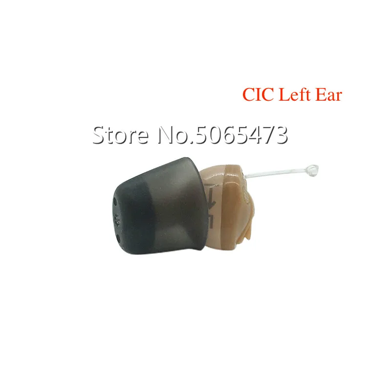 CIC Left Ear Siemens REXTON 8 каналов цифровой Невидимый CIC слуховой аппарат inoX 5A CIC/inoX 5A ITC Signia смартфон Приложение подходит сухой Чехол руководство - Цвет: CIC Left Ear