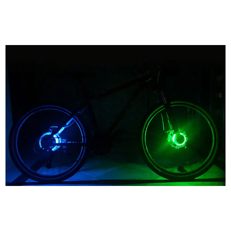 Светильник для велосипедного клапана колеса спицы шина светодиодный светильник